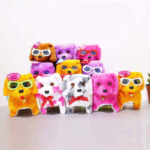 Electronic robot dog simulation teddy walking rope puppy - Image 4