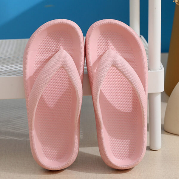 Clip Toe Shoes Eva Non-Slip Slippers Soft Sole Flip Flops Women Thick Bottom Bathroom Slides Summer - Image 6