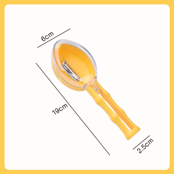 Peeling Knife With Storage Lid Fruit And Potato Peeler Kitchen Gadgets - Image 3