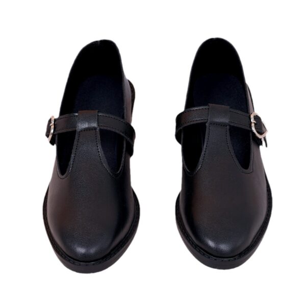 Women's Vintage Mary Jane Leather Shoes - Image 5