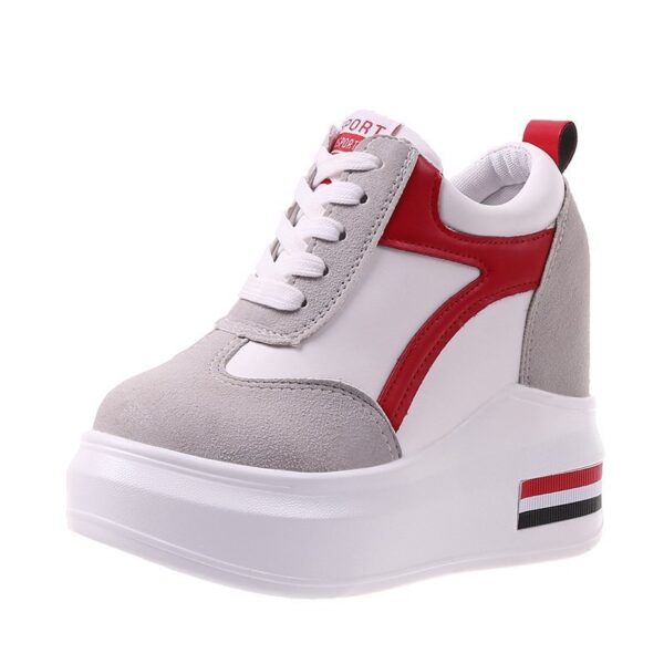 Women's Platform Height Increasing Insole Casual Shoes - Image 2