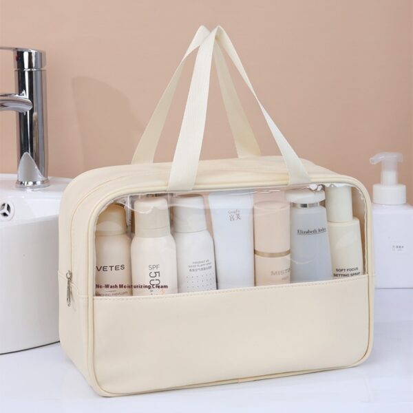 Large Capacity Cosmetic Bag Women's Transparent