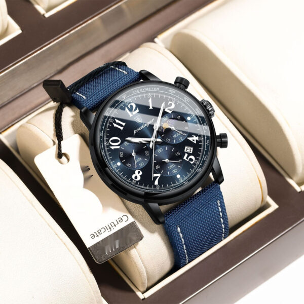 Multifunctional Luminous Quartz Men's Watch - Image 8