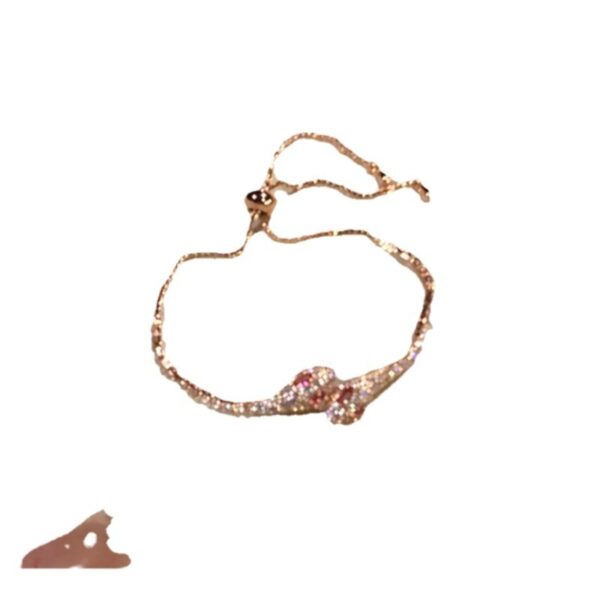 Red Spirit Snake Super  Micro Inlaid Zircon Bracelet - Image 6