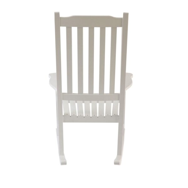 Porch Garden Rocking Chairs White - Image 5