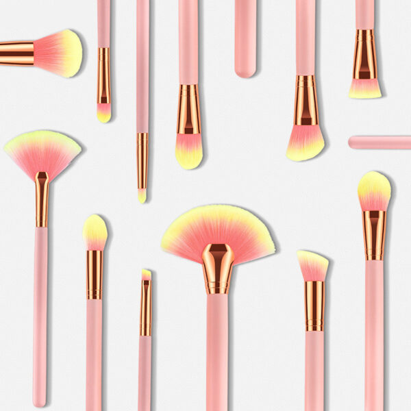 12pcs beauty makeup brushes - Image 5
