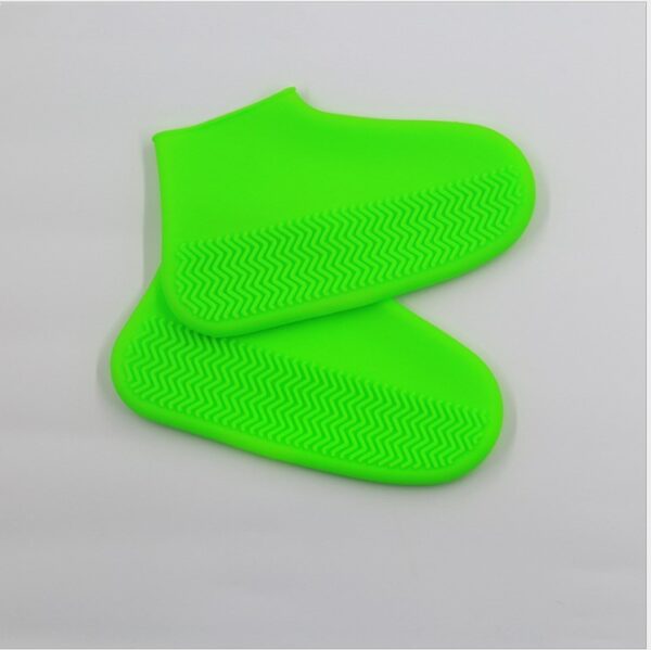 Men and women hiking slip wearable easy to carry silicone rain boots - Image 2