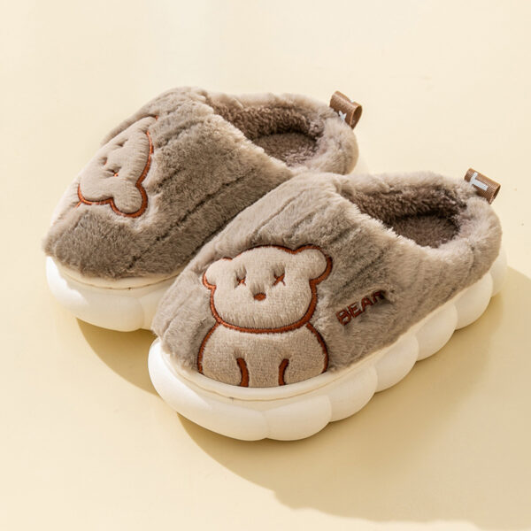 Winter Leisure Warm Home Children Cotton Slippers - Image 2