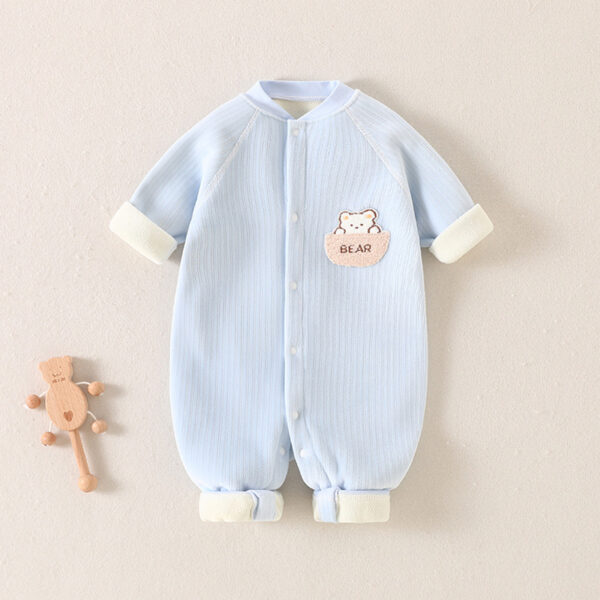 Autumn And Winter Newborn Toddler Jumpsuit - Image 2