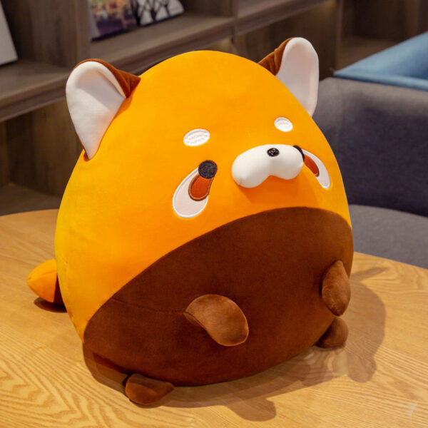 Pillow Round Roll Raccoon Plush Toy - Image 5