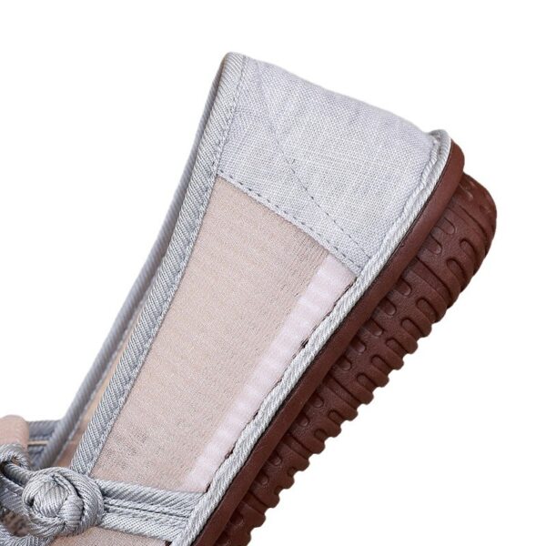 Soft Bottom Ethnic Breathable Embroidered Shoes Middle-aged And Elderly - Image 6