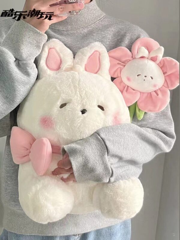 Plush Rabbit Doll Girl's Toy Birthday Gift - Image 3