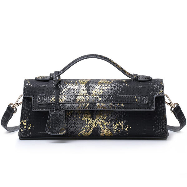 Cute Ostrich Grain Crossbody Shoulder Bag - Image 9