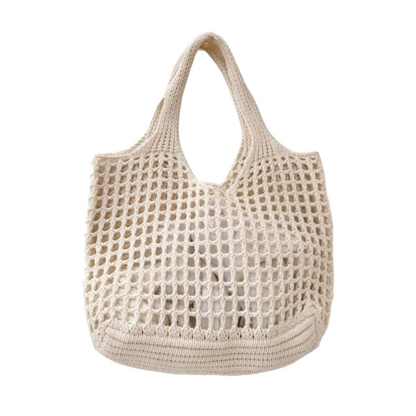 New Simple Large Capacity Knitted Handbag - Image 3