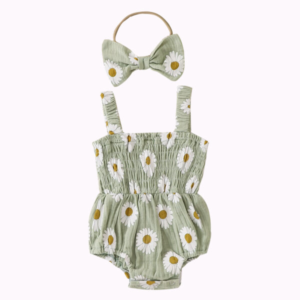Girls' Fashion Personality Sling Romper Romper - Image 6
