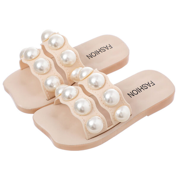 Fashion Personalized Girls' Pearl Sandals - Image 2