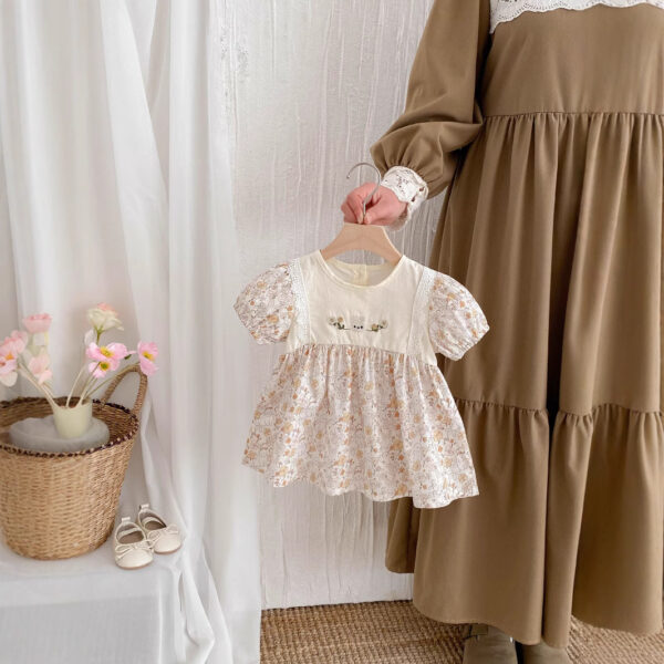 Girls' Summer Dress Cotton Lace - Image 4