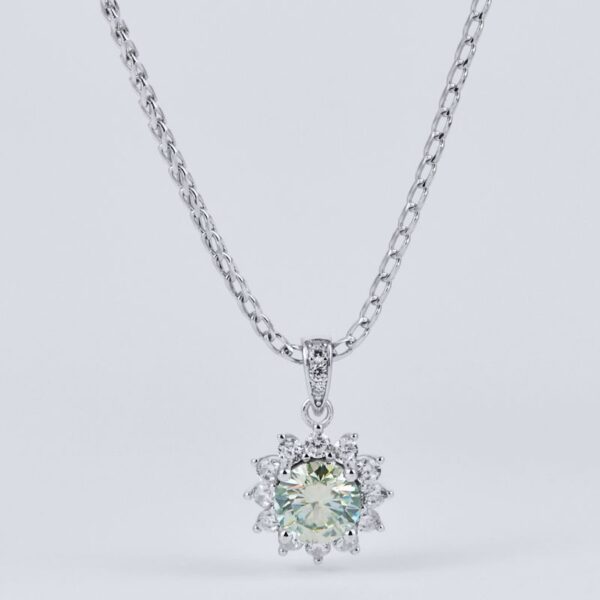 SUNFLOWER Cultivate Red Treasure Pendant Necklace S925 Silver - Image 3