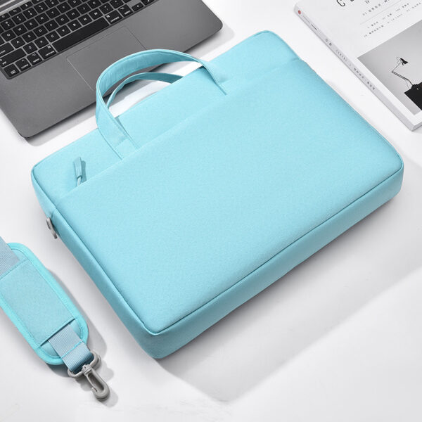 Large Capacity One Shoulder Waterproof Shockproof 15-16 Inch Laptop Bag - Image 9
