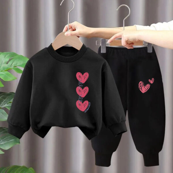 Children's Suit Girls' Sweater Two-piece Set - Image 6