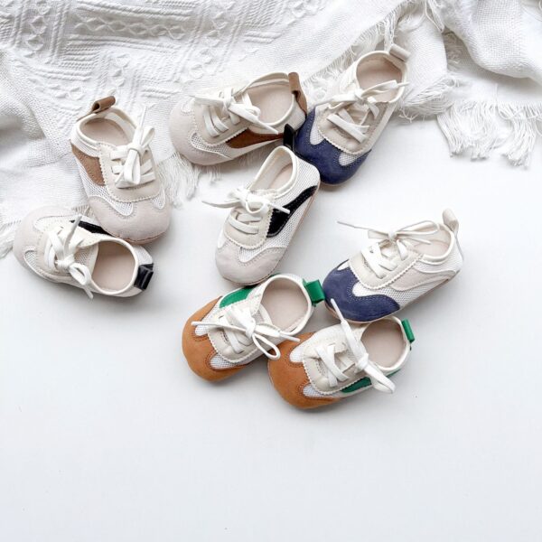 Baby Shoes Hollow Mesh Surface Toddler Breathable Soft Bottom - Image 2