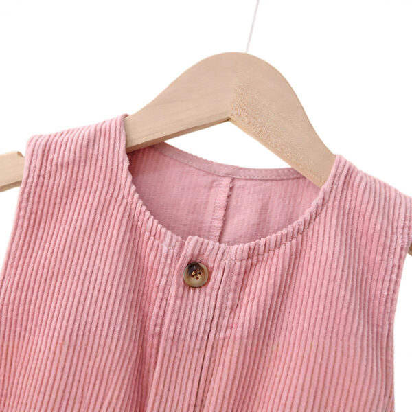 Fashion Personality Child Bear Corduroy Jumpsuit - Image 3
