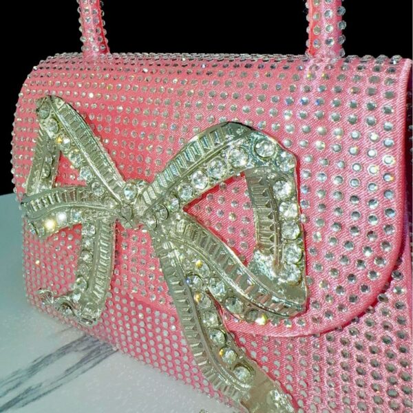 Rhinestone Banquet Full Diamond Shoulder Crossbody Women's Bag - Image 9