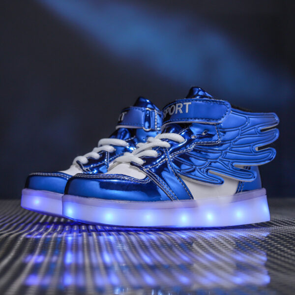 Usb Charging Light Shoes Children - Image 3