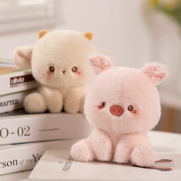 Table With Doll Small Ornaments Cute Plush Toy - Image 3