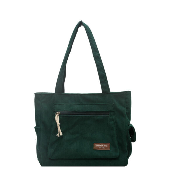Large Capacity Woven Handbag Big Bag Women's New Canvas - Image 5