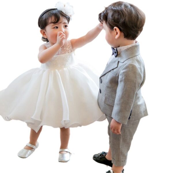 Girl Catwalk Baby Princess Dress - Image 2