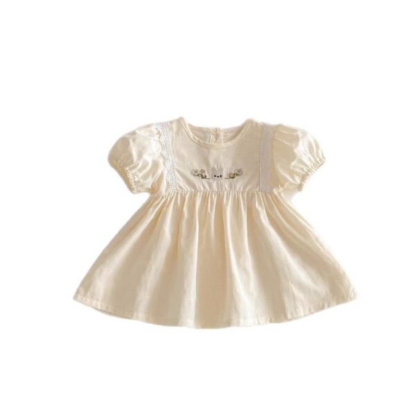 Girls' Summer Dress Cotton Lace - Image 5