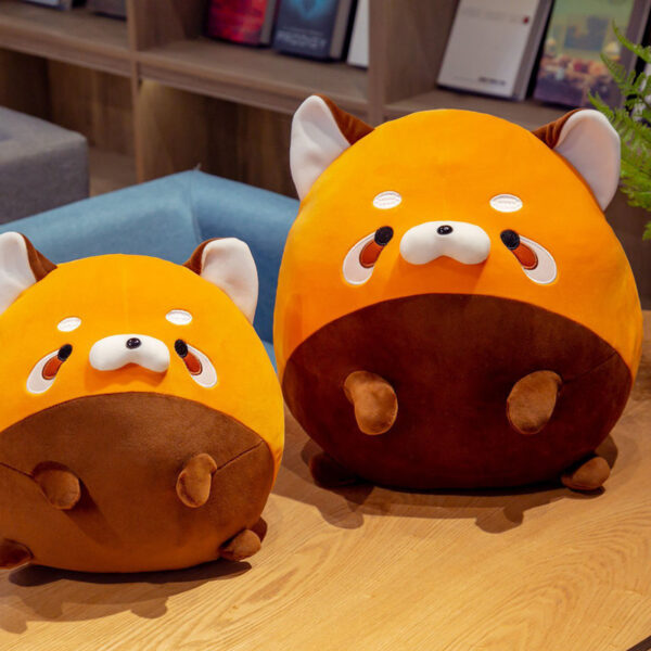 Pillow Round Roll Raccoon Plush Toy - Image 3