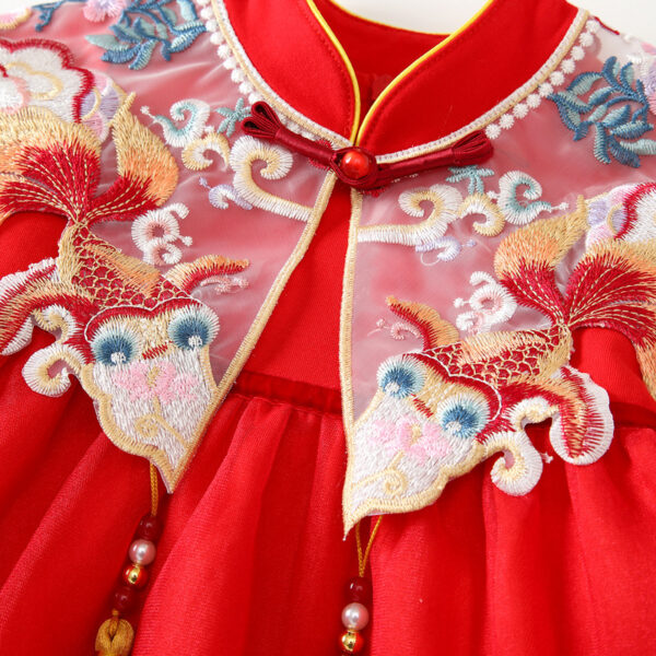 Girl's Fashion Personalized Cheongsam Princess Dress - Image 2