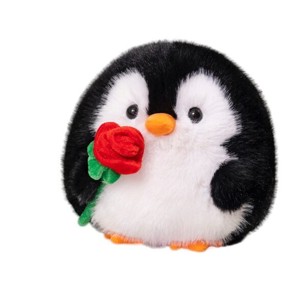 Cute Rose Penguin Doll Plush Toys - Image 5