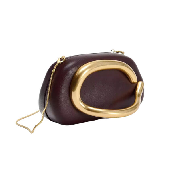 Retro Metal Decorative Clutch Box Bag - Image 7