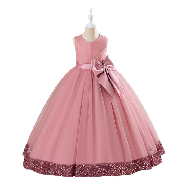 New Sequins Children's Mesh Dress - Image 2