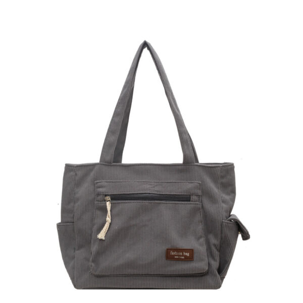 Large Capacity Woven Handbag Big Bag Women's New Canvas - Image 9