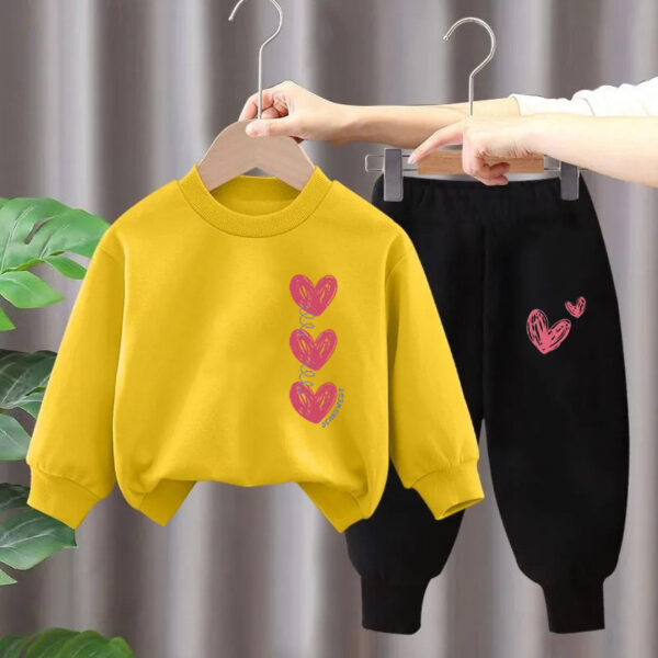 Children's Suit Girls' Sweater Two-piece Set - Image 5