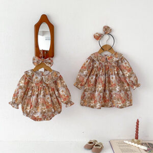 Clothes For Babies Baby Girl Doll Collar Lace Romper
