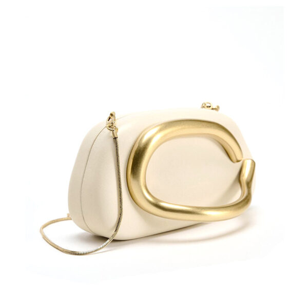 Retro Metal Decorative Clutch Box Bag - Image 5