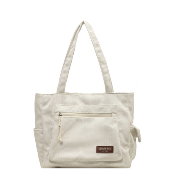 Large Capacity Woven Handbag Big Bag Women's New Canvas - Image 3