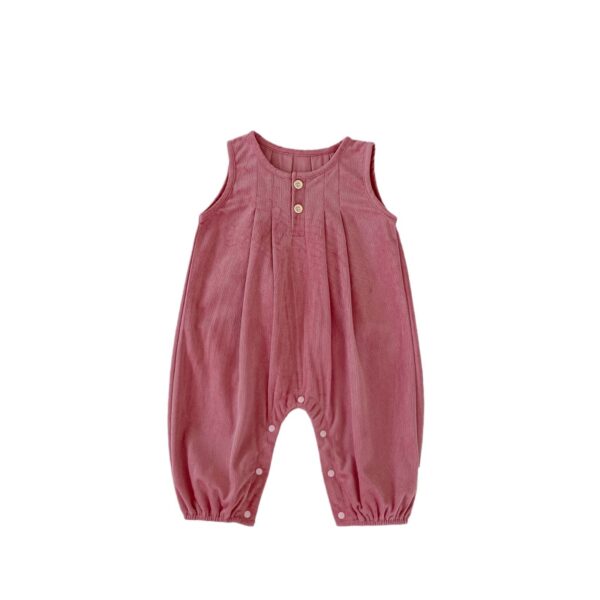 Sleeveless Strap Trousers Baby Autumn Clothing - Image 3