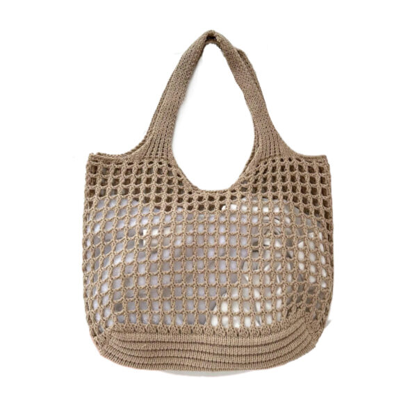 New Simple Large Capacity Knitted Handbag - Image 8
