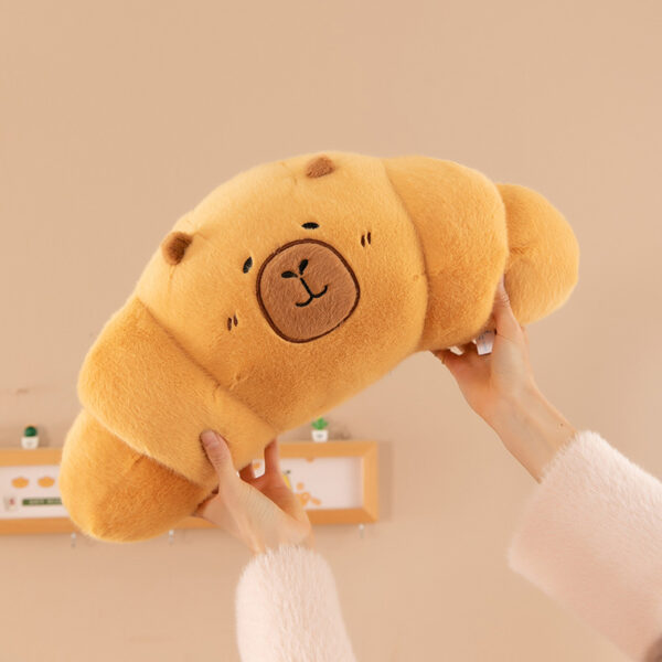 Capybara Croissant French Stick Plush Toy Large - Image 2