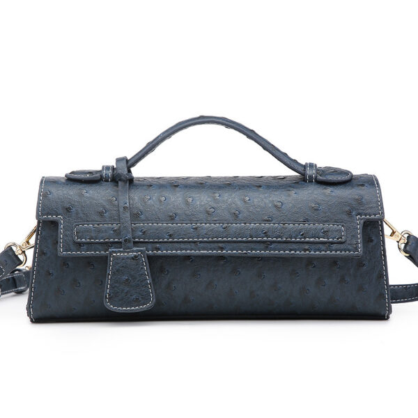 Cute Ostrich Grain Crossbody Shoulder Bag - Image 2