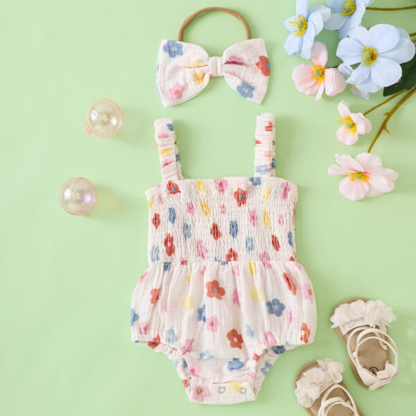 Girls' Fashion Personality Sling Romper Romper - Image 5