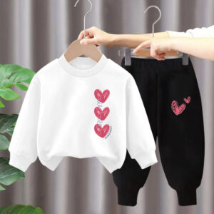 Children's Suit Girls' Sweater Two-piece Set