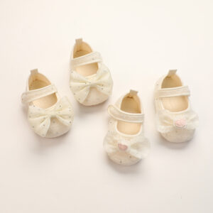Bow Baby Princess Shoes Non-slip Soft Bottom
