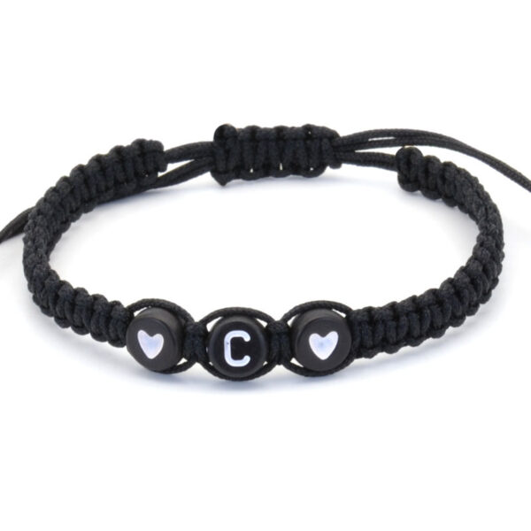 26 English Letters Love Heart Hand Woven Hand Rope - Image 3